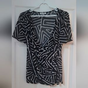 White house black market top, size XL